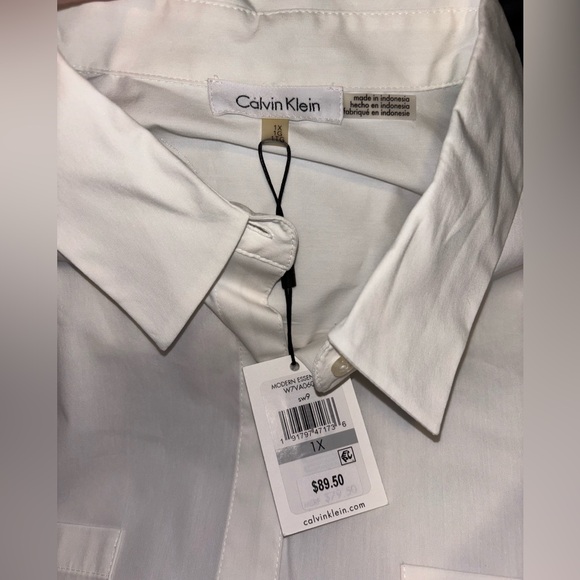 NWT Calvin Klein women’s button up - Picture 4 of 6